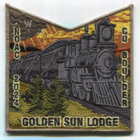 CORNHUSKER COUNCIL NOAC 2024 (Gray Pocket/Train Smoke) Cornhusker Council #324