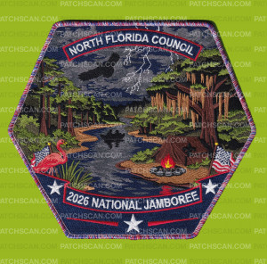 Patch Scan of North Florida Council Jamboree 2026 Center