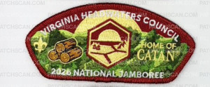 Patch Scan of Virgina Headwaters Council Delegate Set
