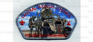 Patch Scan of Popcorn for American Heroes CSP Marines Dune Buggy (PO 101934)