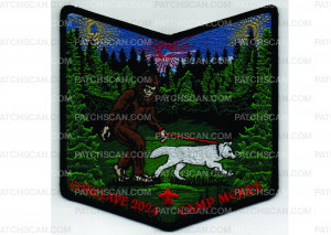 Patch Scan of 2024 Conclave Pocket Patch (PO 101975)