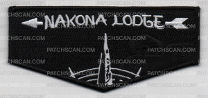 Patch Scan of NAKONA FLAP CONCLAVE 2024 WHITE