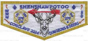 Patch Scan of SHENSHAWPOTOO 2024 CONCLAVE WHITE