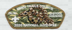 Patch Scan of Minsi Trails Council Jamboree Set