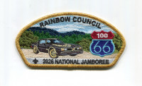 Rainbow Council 2026 NJ black car JSP gold met bdr Rainbow Council #702