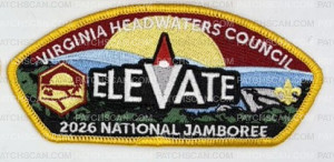 Patch Scan of Virgina Headwaters Council Delegate Set