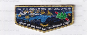 Patch Scan of Region Chief Matt Carlson Flap Set