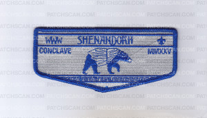 Patch Scan of Shenandoah Conclave Flap 2025