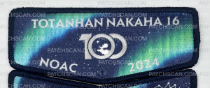 Patch Scan of Northern Star Council NOAC Patch Set Totanhan Nakaha Lodge Flap and Pocket Set