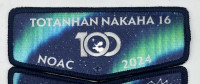 Northern Star Council NOAC Patch Set Totanhan Nakaha Lodge Flap and Pocket Set Northern Star Council #250