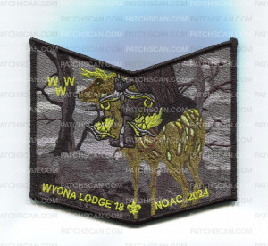 Patch Scan of Wyona 18 NOAC 2024 Green - Bottom