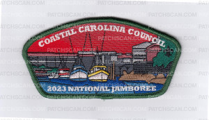 Patch Scan of 2023 National Jamboree Coastal Carolina Council CSP Set