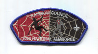 Rainbow Council 2026 NJ Scout rappelling JSP black border Rainbow Council #702