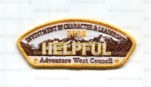 Patch Scan of Adventure West Council 2026 ICL Helpful CSP