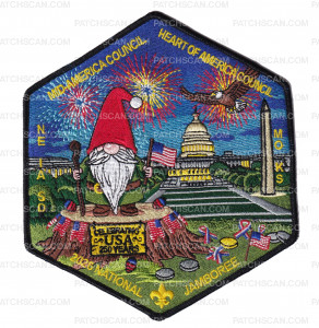Patch Scan of Mid-America Council Heart of America Council 2026 NJ Center patch