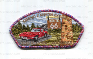 Patch Scan of Grand Canyon Council 2026 NJ Route 66 JSP rwb bdr