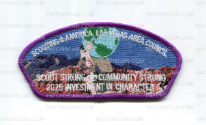 Patch Scan of LVAC FOS 2025 Scout Strong(Purple)