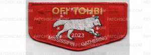 Patch Scan of 2023 Mississippi Gathering Flap (PO 101426)