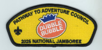 Pathway to Adventure Council 2026 NJ Dubble Bubble JSP black border Pathway to Adventure Council #