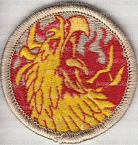 Patch Scan of X161965A (Patrol Patch - Phoenix Head)