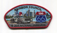Rainbow Council 2026 NJ police car JSP red bdr Rainbow Council #702