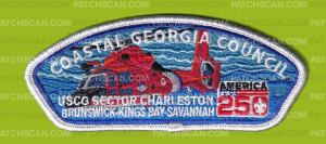 Patch Scan of Coastal Georgia Council 250 Set - Current Bases (CSP-USCG Sector Charleston)