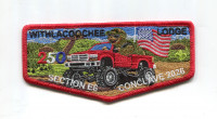 Withlacoochee Section E6 Conclave 2026 flap red truck South Georgia Council