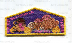 Patch Scan of RGC WEWANOMA Lodge NOAC 2024 - Bottom Flap