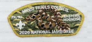 Patch Scan of Minsi Trails Council Jamboree Set