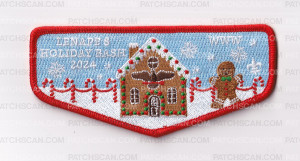 Patch Scan of Lenape 8 Holiday Bash 2024 Flap