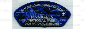 Patch Scan of 2026 National Jamboree CSP Pinnacles (PO 103163)