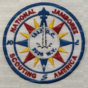 Patch Scan of 2026 Jamboree CAC Council Attendee