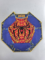Rainbow Council 2026 NJ Spider Center patch gold met border Rainbow Council #702