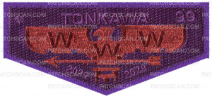 Patch Scan of TONKAWA LODGE FLAP 2027-2026