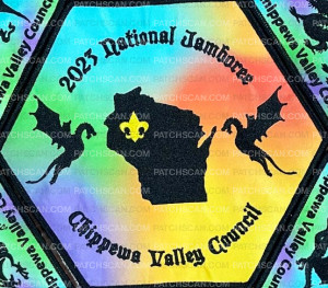 Patch Scan of Chippewa Valley Council Jamboree Set