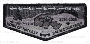 Patch Scan of HO-NAN-NE-HO-ONT E14 Section Chief(Black Metallic)