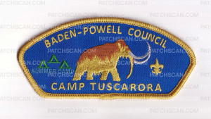 Patch Scan of Baden-Powell Council ― Camp Tuscarora CSP