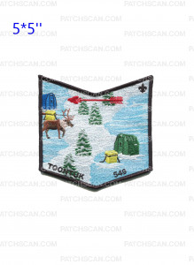 Patch Scan of Toontuk Lodge NOAC 2024 Ice Fishing (Pocket Piece)