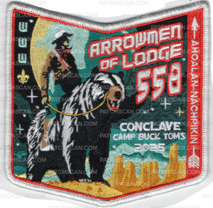 Patch Scan of Ahoalan - Nachpikin Conclave 2025 Pocket Piece