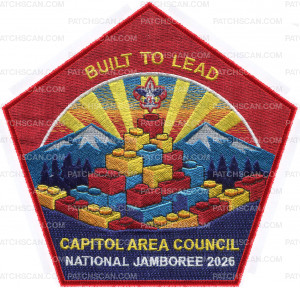 Patch Scan of CAC NATIONAL JAMBOREE 2026 CENTER