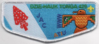 DZIE-HAUK TONGA 429 FLAP WHITE  Jayhawk Area Council #197