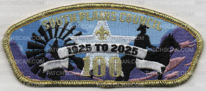 Patch Scan of SPC 100TH ANNIV CSP GOLD BORDER