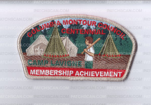 Patch Scan of Camp Lavigne Alumni Membership Achievement CSP