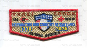 Patch Scan of Daniel Boone Council 250 Years