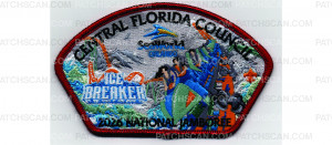 Patch Scan of 2026 National Jamboree CSP Ice Breaker (PO 103355)