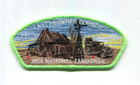 Last Frontier Council 2026 NJ Dust Bowl JSP lt green bdr Last Frontier Council #480 merged with Cimmaron Council