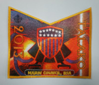 National Jamboree- Talako Marin 2013 -pocket patch  Marin Council #35