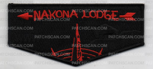 Patch Scan of NAKONA FLAP CONCLAVE 2024 RED