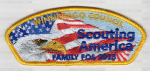 Patch Scan of Winnebago Council Family FOS 2025