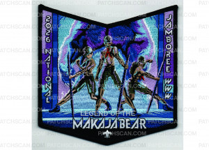 Patch Scan of 2026 National Jamboree Pocket Patch (PO 103935)